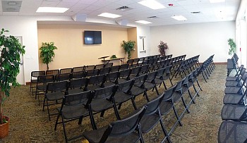 Woodland Lodge Seminar Room at Camp Kulaqua Retreat and Conference Center, FL